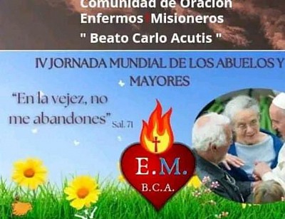 EL PAPA FRANCISCO, LOS ABUELOS Y LOS ADULTOS MAYORES.