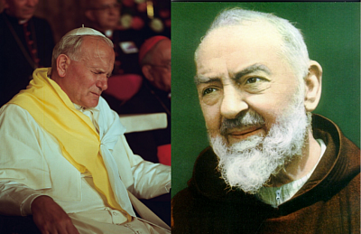 UN MILAGRO DEL PADRE PIO PEDIDO POR EL PAPA JUAN PABLO II