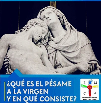 DOLOROSA AL PIE DE UNA CRUZ
