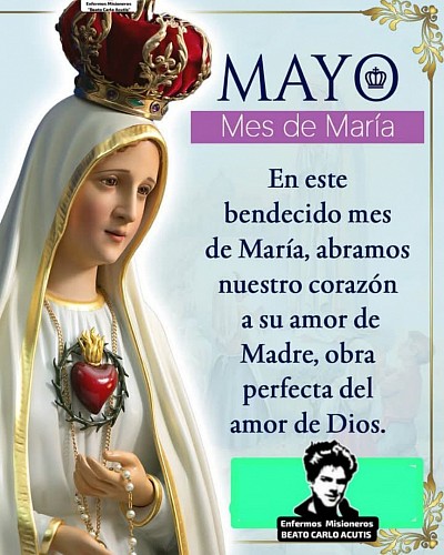 MAYO MES DE LA VIRGEN MARÍA