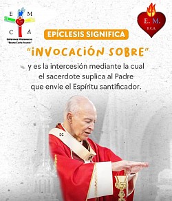 LA EPÍCLESIS - EN LA MISA