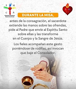 LA EPÍCLESIS EN LA CONSAGRACIÓN