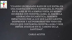 CUANDO LA SANTIDAD ES EL ÚNICO CAMINO AL CIELO