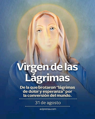 VIRGEN DE LAS LÁGRIMAS