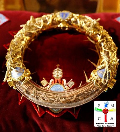 LA CORONA DE CRISTO SE VENERA EN PARIS
